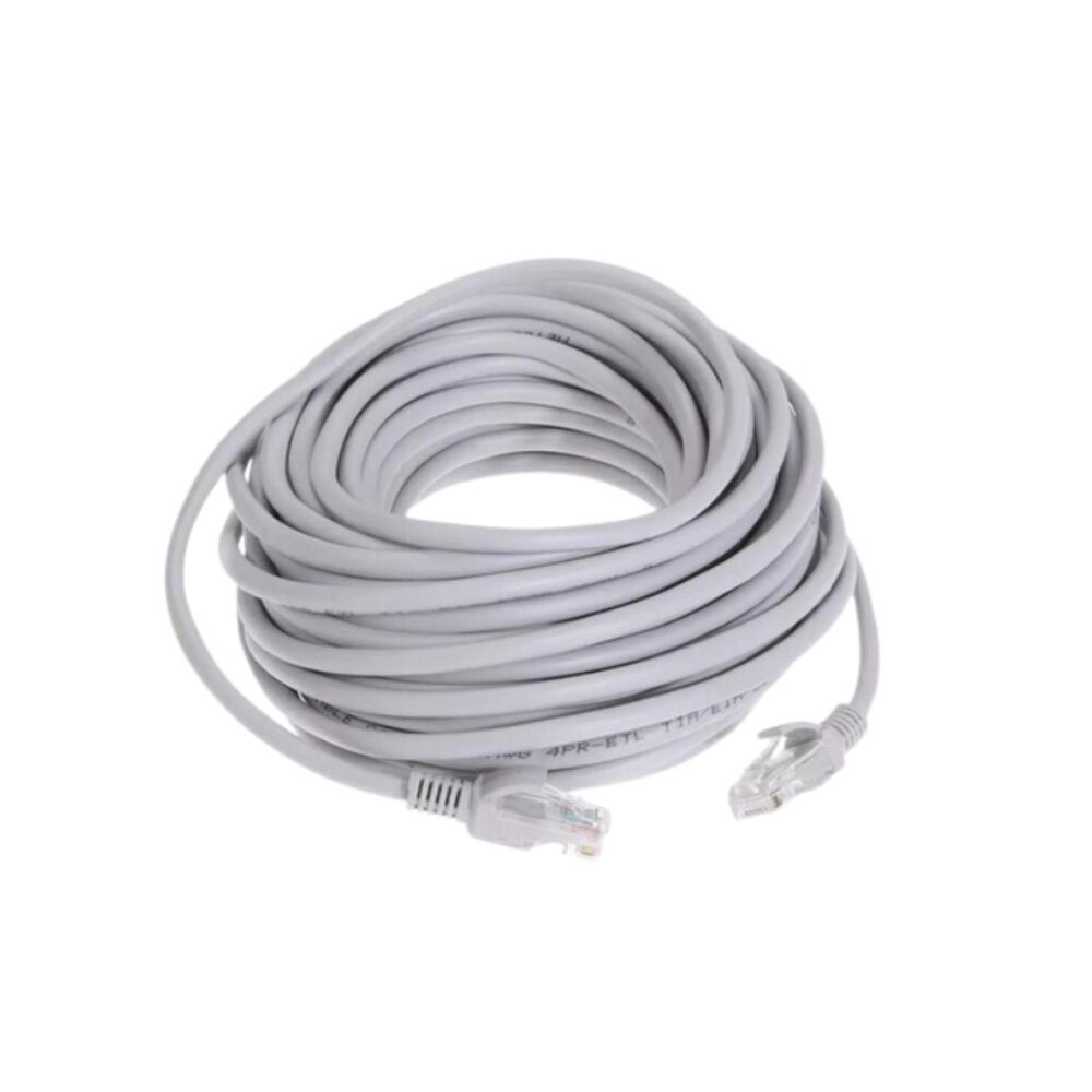 Cable Utp De Red Rj45 5mts 5e Blanco image number 0.0