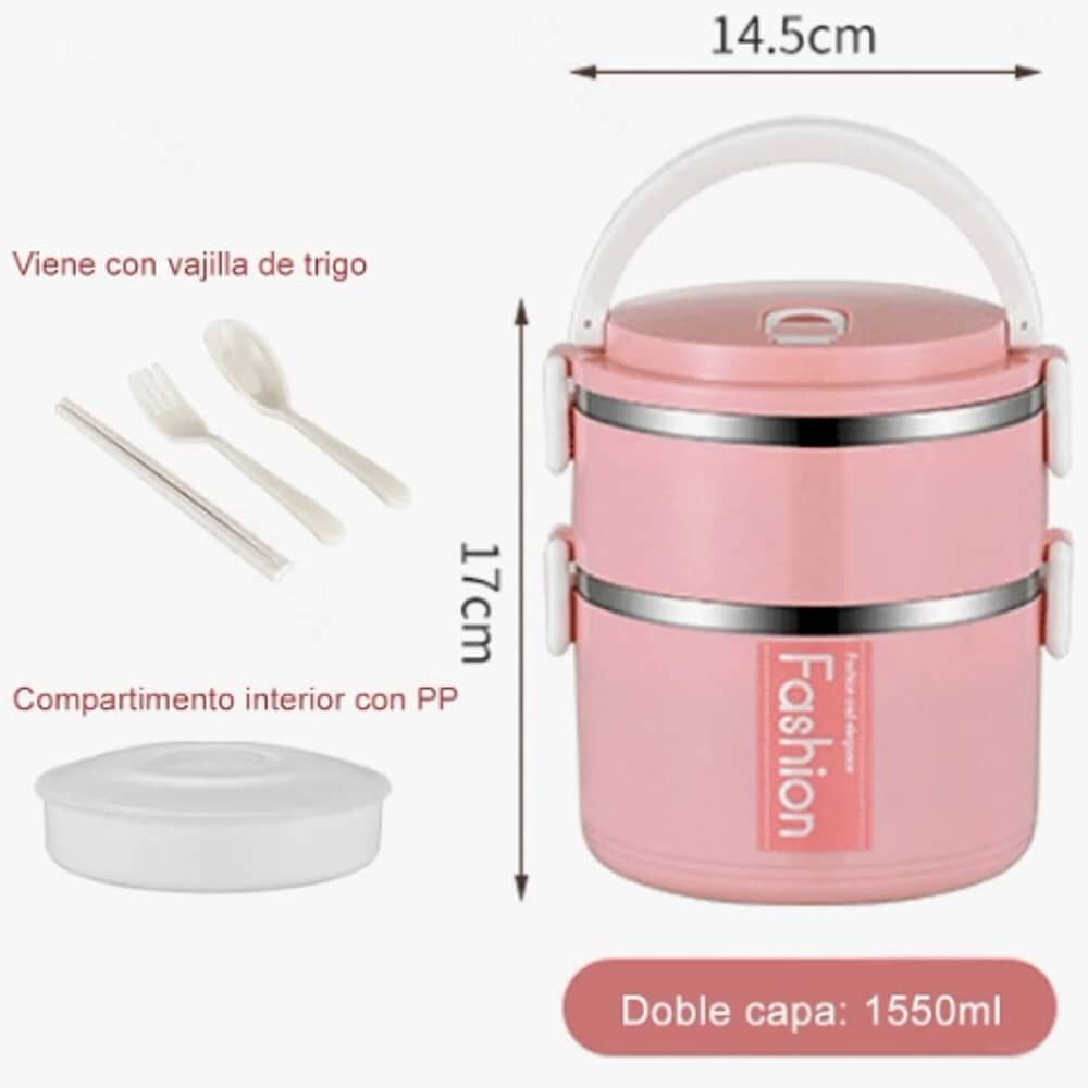 2 Capas Fiambrera Apilable image number 1.0