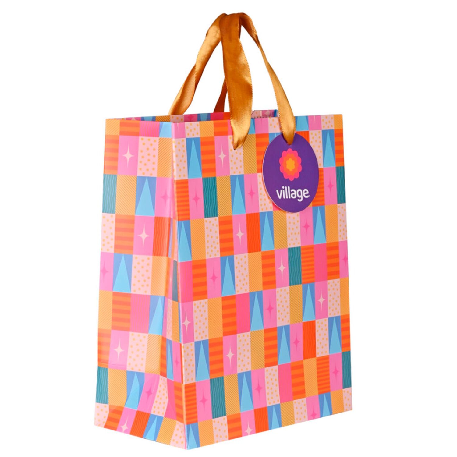 Bolsa De Regalo Navidad M Village image number 4.0