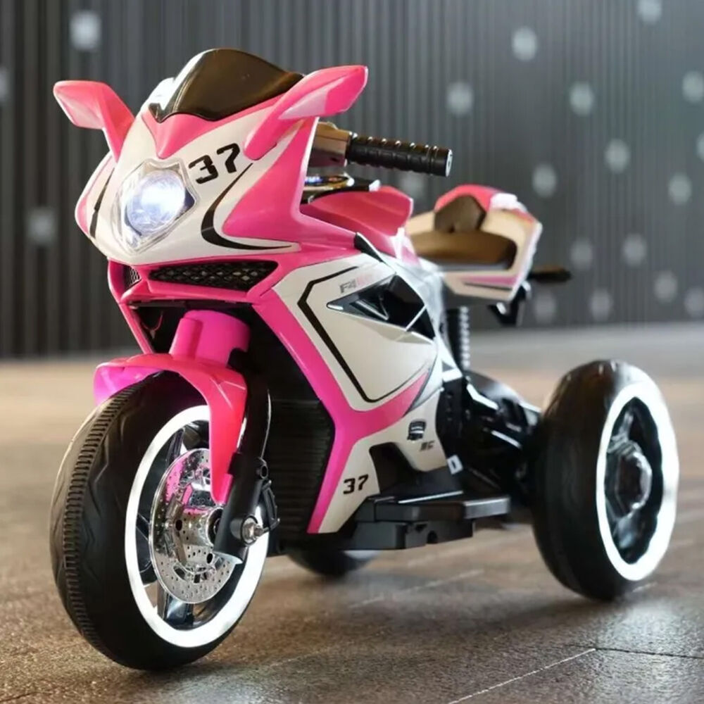Moto Eléctrica Infantil Con Música Y Luz image number 4.0