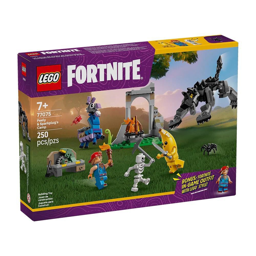 Lego Fortnite - Campamento De Banano Y Bujía - 77075 image number 9.0