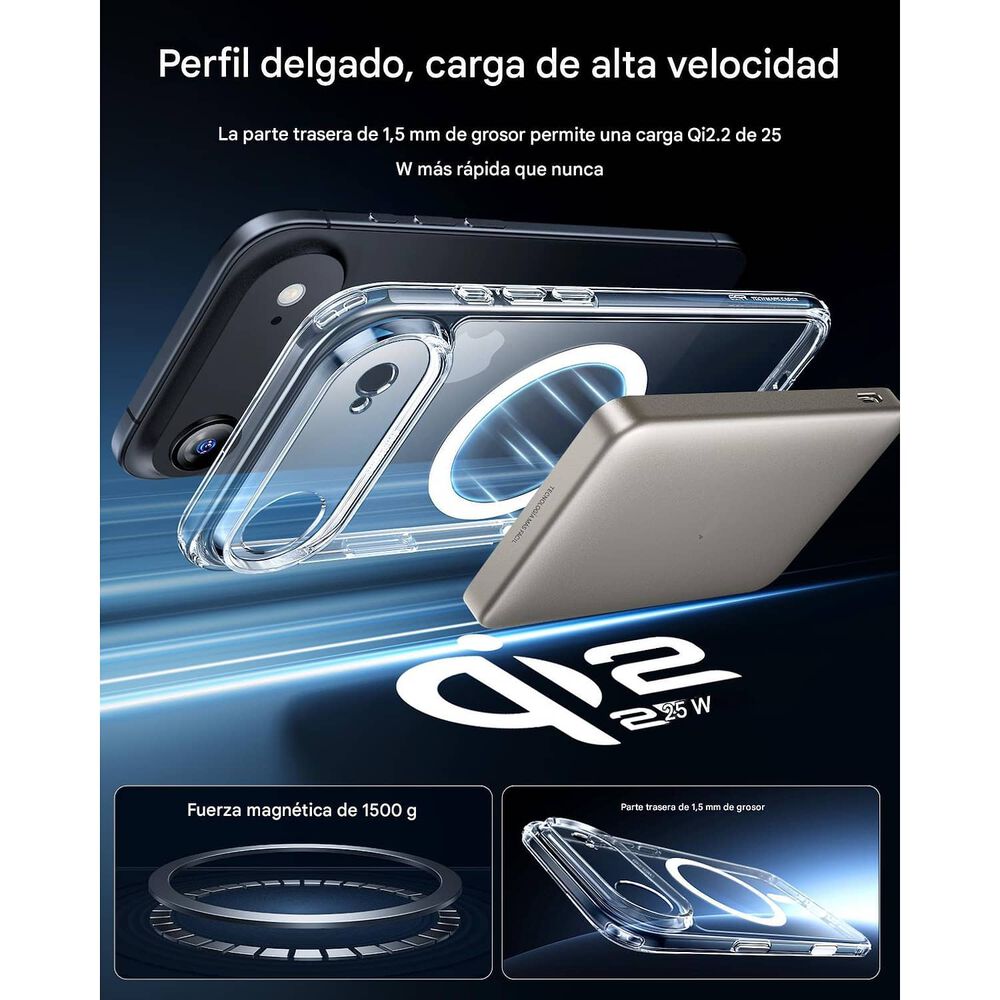 Para Iphone 17 Air - Pack: Carcasa Magsafe + Vidrio Templado image number 6.0