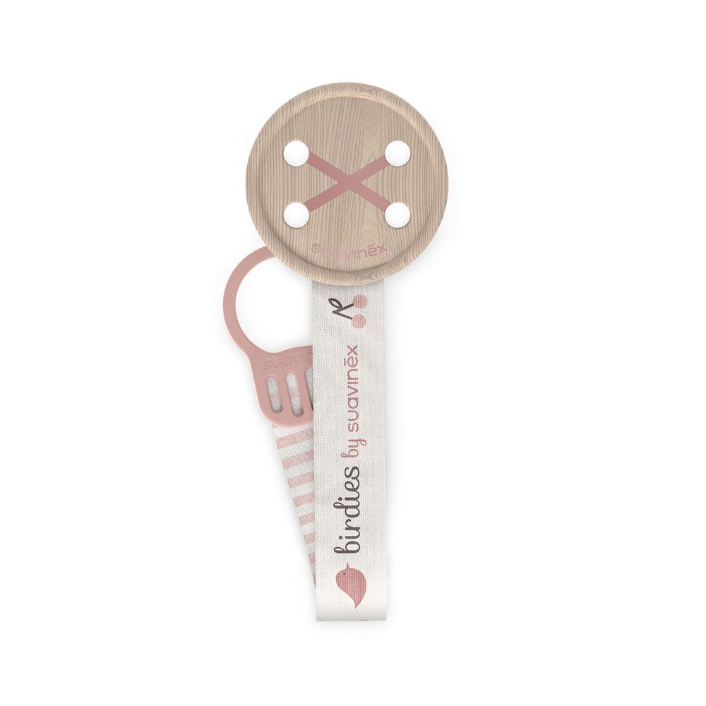 Pack Chupetes + Broche Birdies Rosa 6-18m image number 4.0