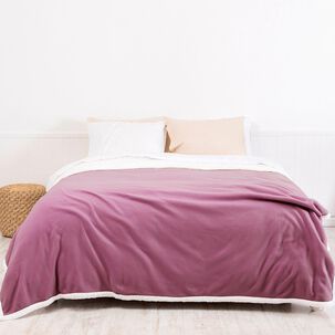 Frazada Polar-sherpa Lisa King Malva