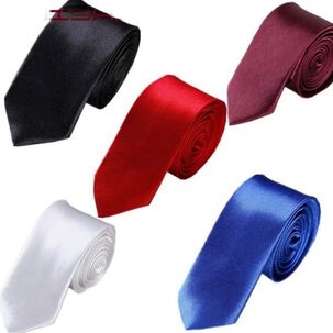 Corbata Lisa Para Hombre