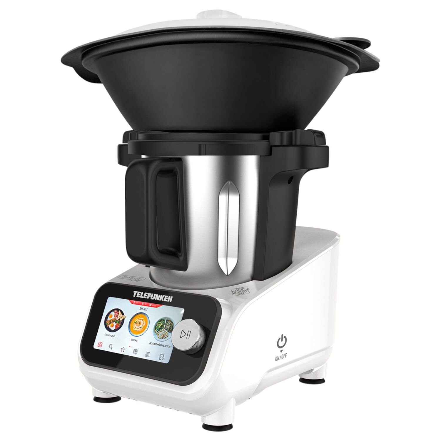 Robot De Cocina Touchscreen Telefunken Chef Wifi 1300w 3.5l image number 4.0