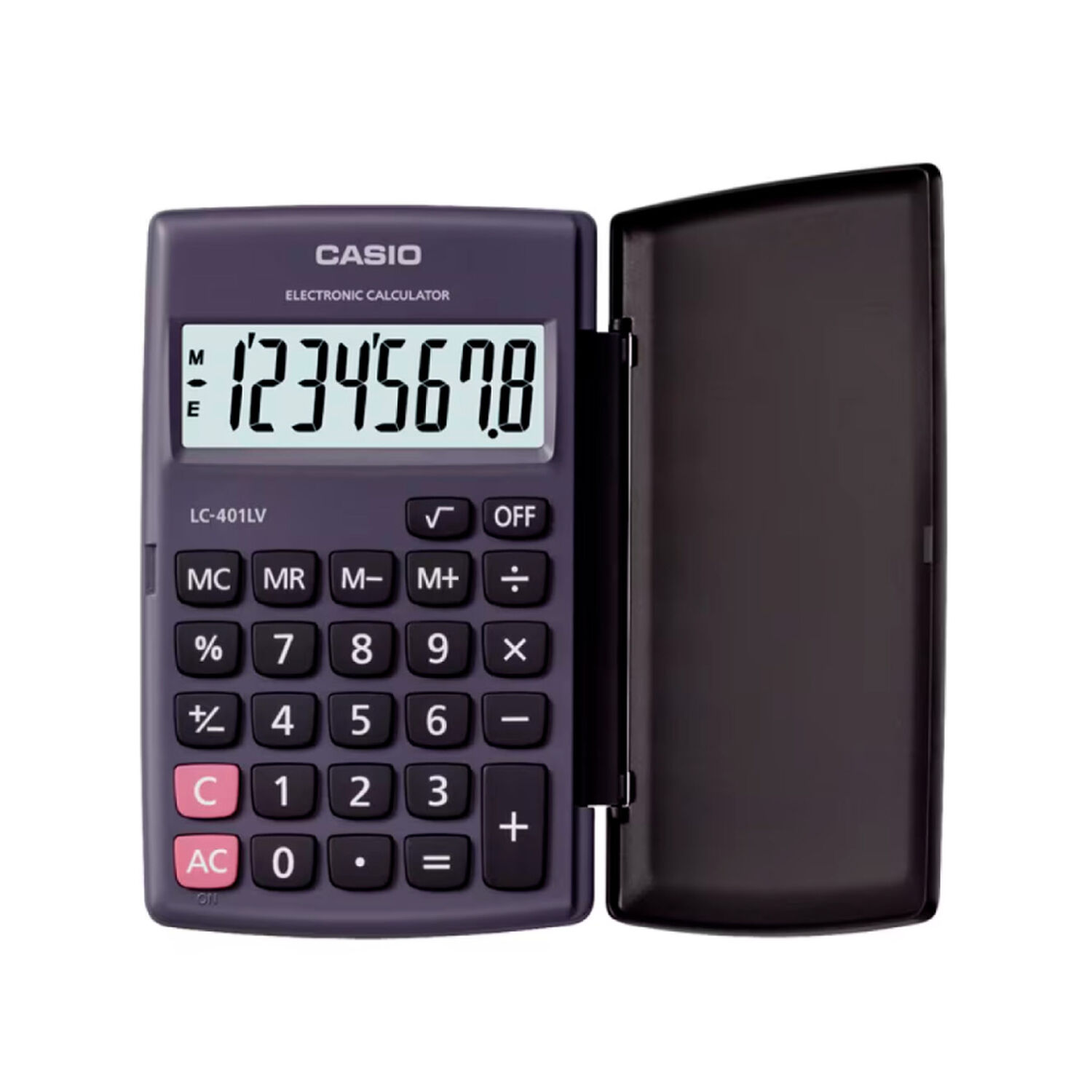 Calculadora Bolsillo Casio Lc401lv Negra image number 0.0
