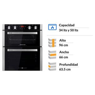 Horno Empotrado Sindelen He-7700in Dual
