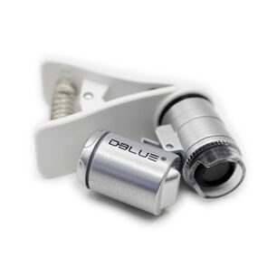 Microscopio 60x Celular Con Luz Uv Y Clip - Ps