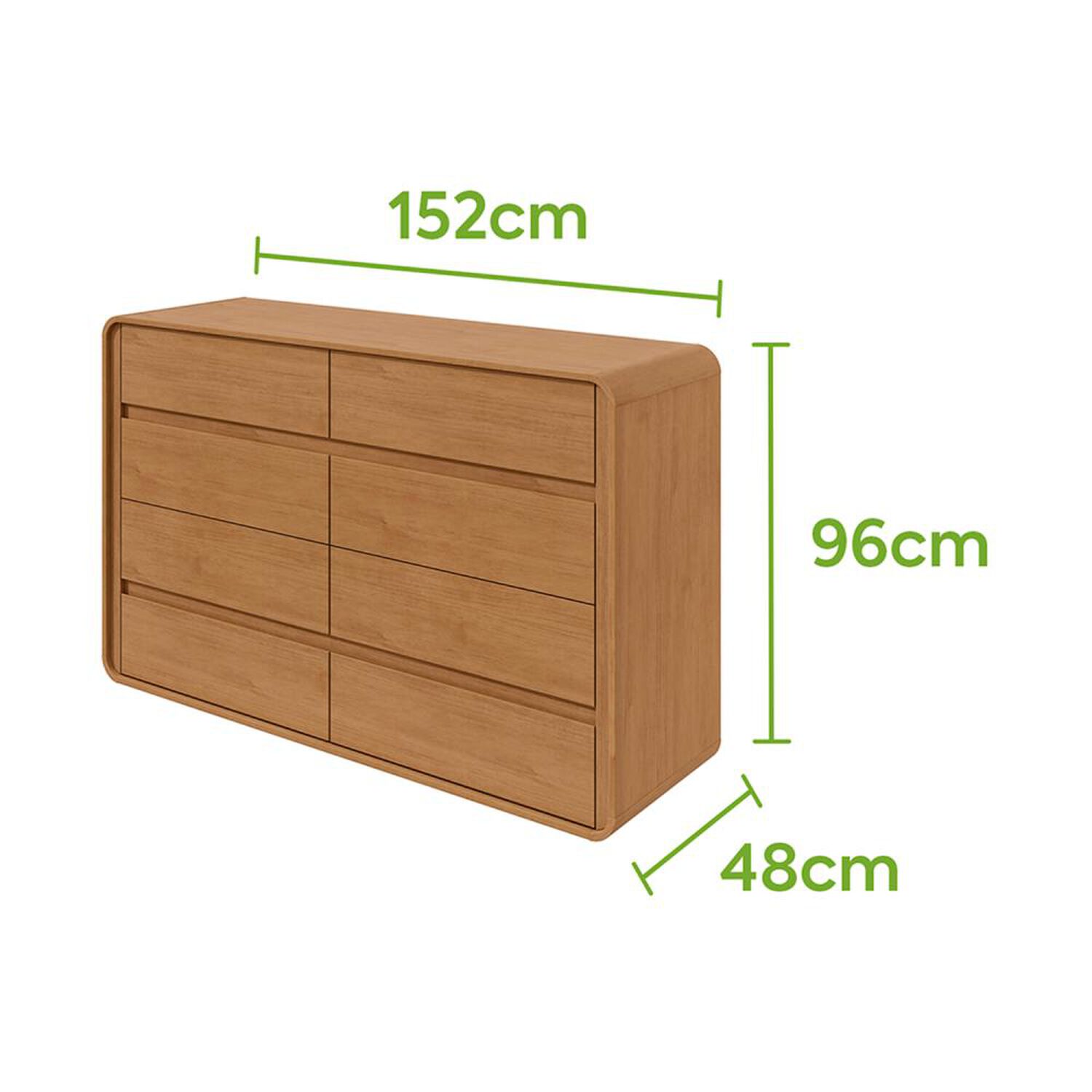 Comoda Di Poretti Design Comoda Loop / 8 Cajones image number 2.0