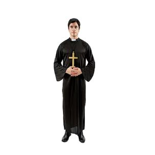 Túnica (sacerdote Padre) Disfraz No Incluye Cruz Cd:0720