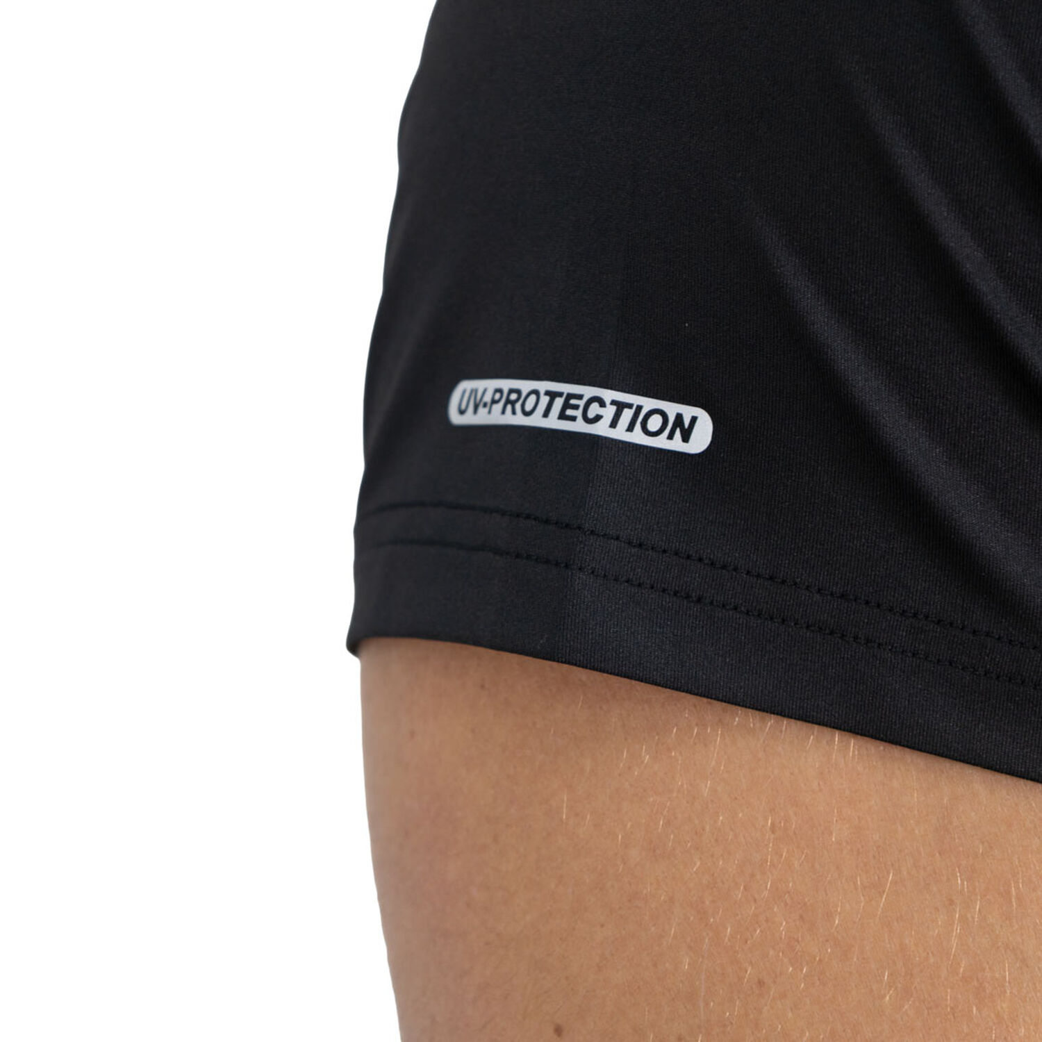 Polera Dry Fit Hw Spx Manga Corta Hombre Black image number 4.0