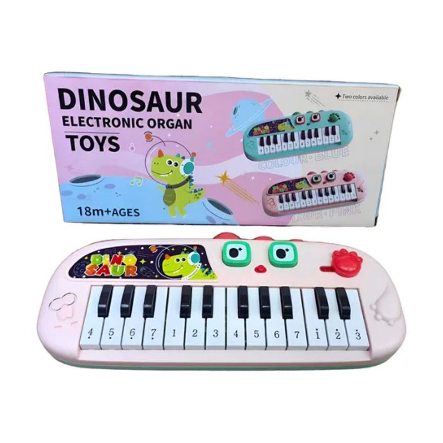Piano Infantil Organo Electr&oacute;nico Dinosaurio Para Ni&ntilde;os image number 1.0