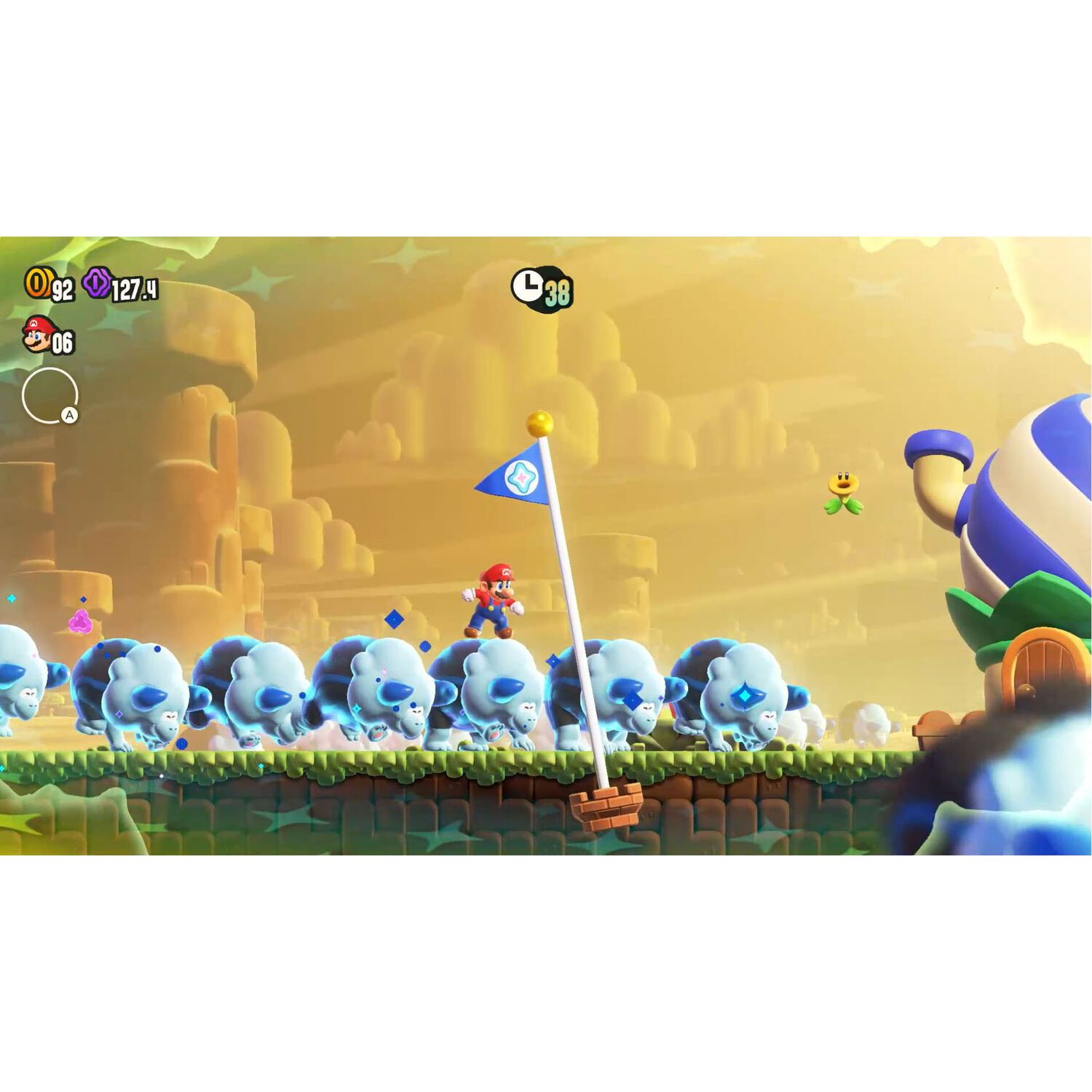 Consola Nintendo Switch Oled White + Super Mario Bros Wonder + 3 Meses NSO image number 6.0