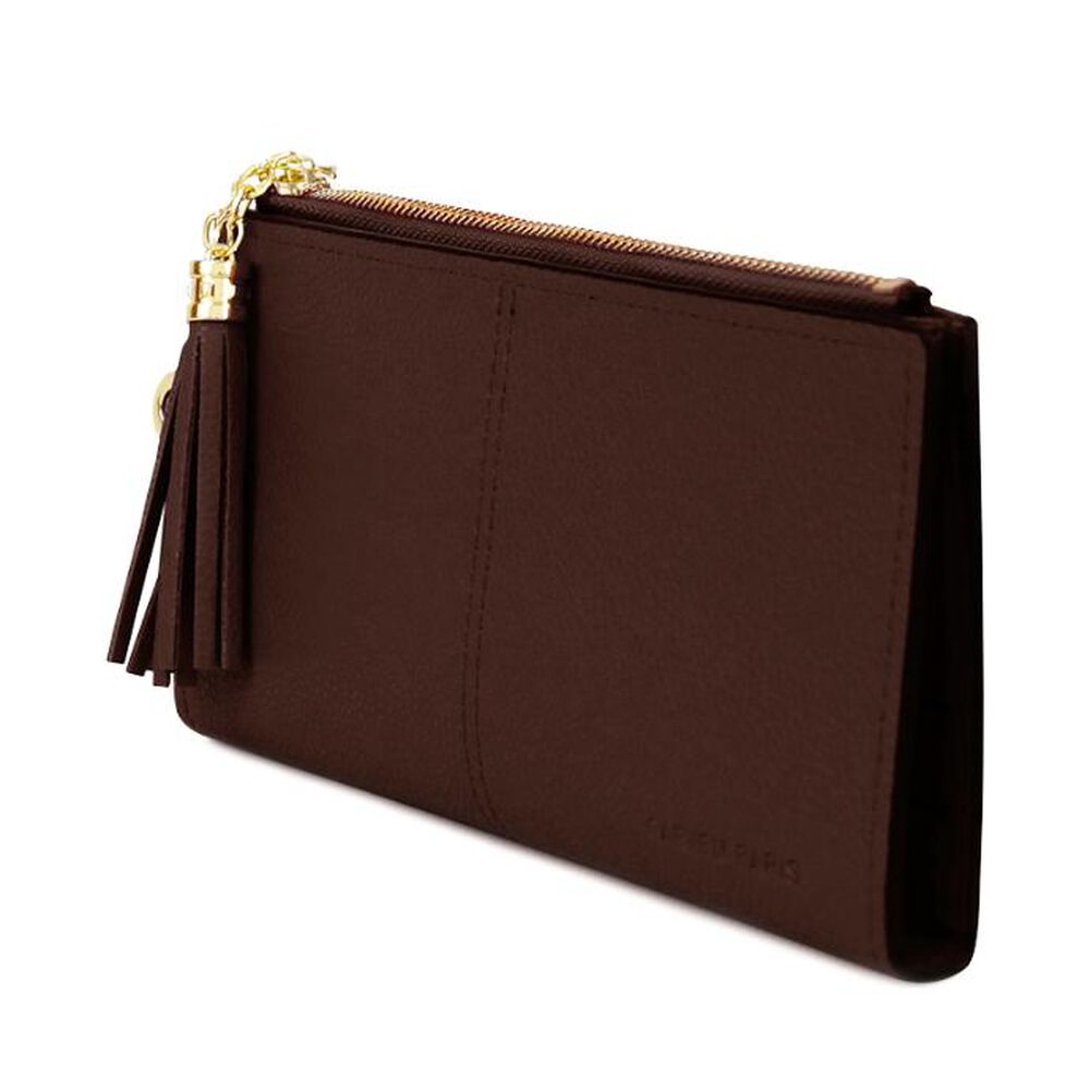 Billetera Mujer Laia Café Carven image number 0.0