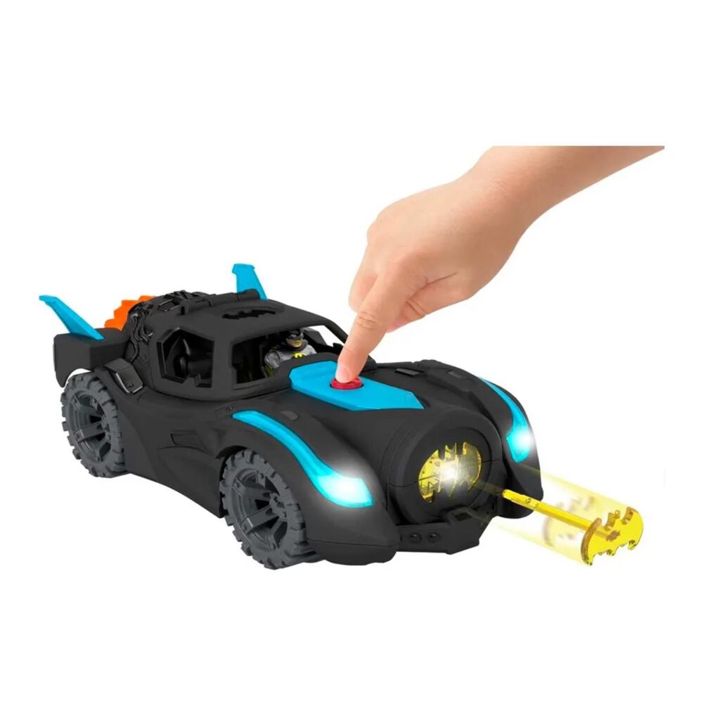Juguete Auto De Batman Con Figura 10cm Con Sonido Infantil image number 1.0