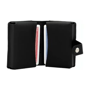 Juego De Naipes Estuche Cuero Vegano Wayu