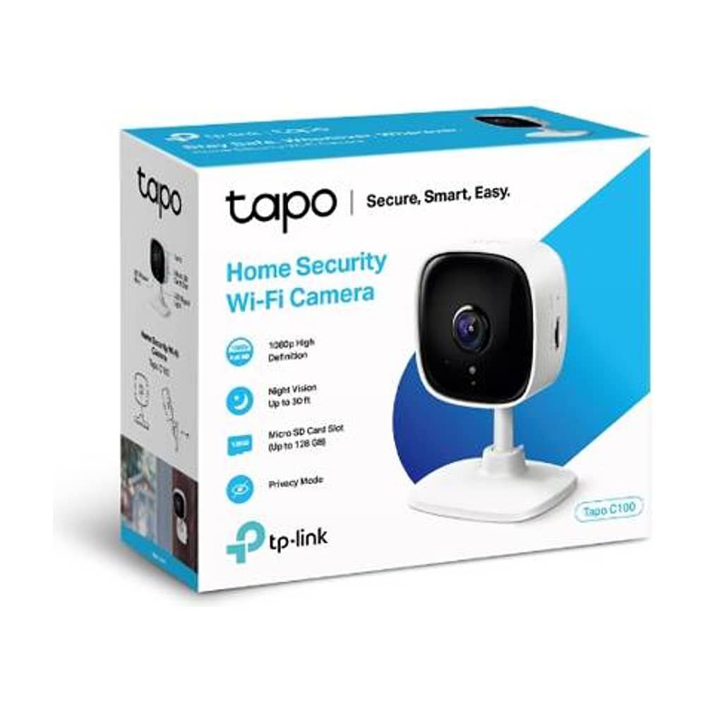 C&aacute;mara De Vigilancia Tp-link Tapo C100, Wi-fi, 1080p, Visi&oacute;n Nocturna, Detecci&oacute;n De Movimiento image number 1.0