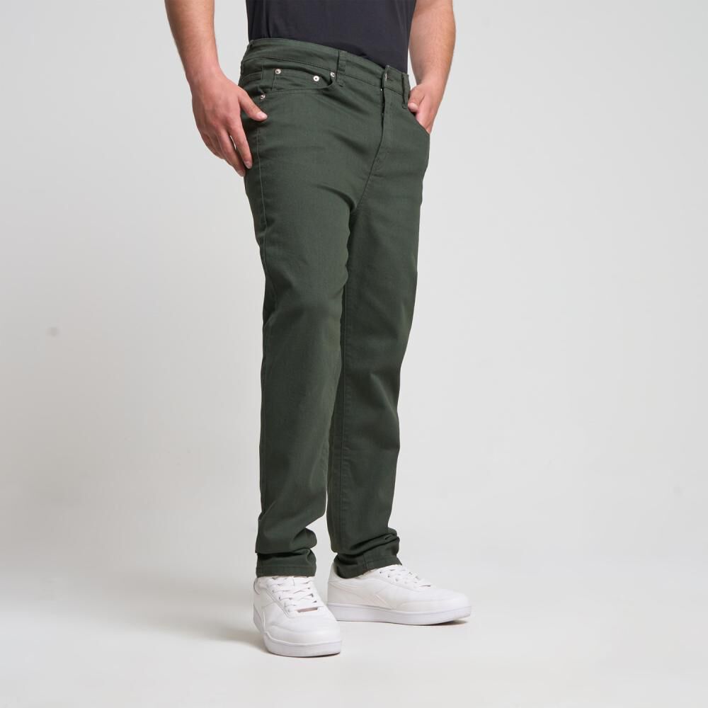 Jeans Tiro Medio Slim Hombre Skuad image number 2.0