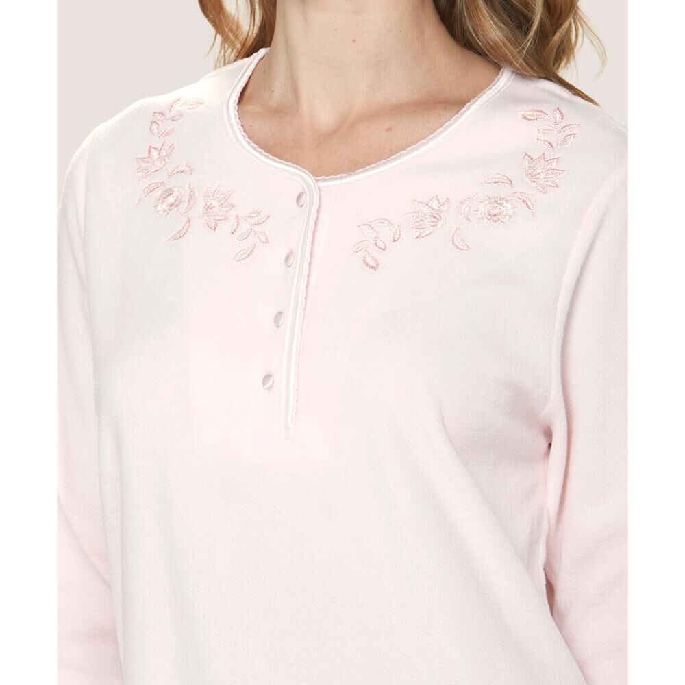 Pijama Micropolar Estampado Lady Genny image number 3.0