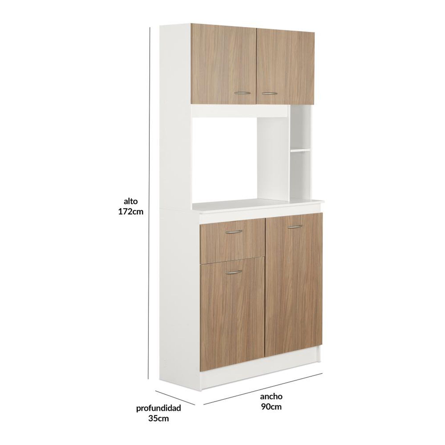 Mueble De Cocina Cic Mueble Cocina Stanford / 4 Puertas / 1 Caj&oacute;n image number 1.0