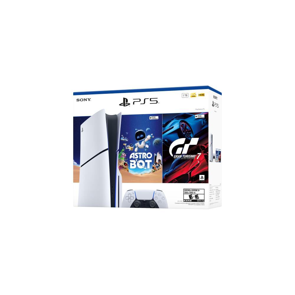 Consola PS5 Edición Disco + Juego Astro Bot + Juego Gran Turismo 7 image number 3.0