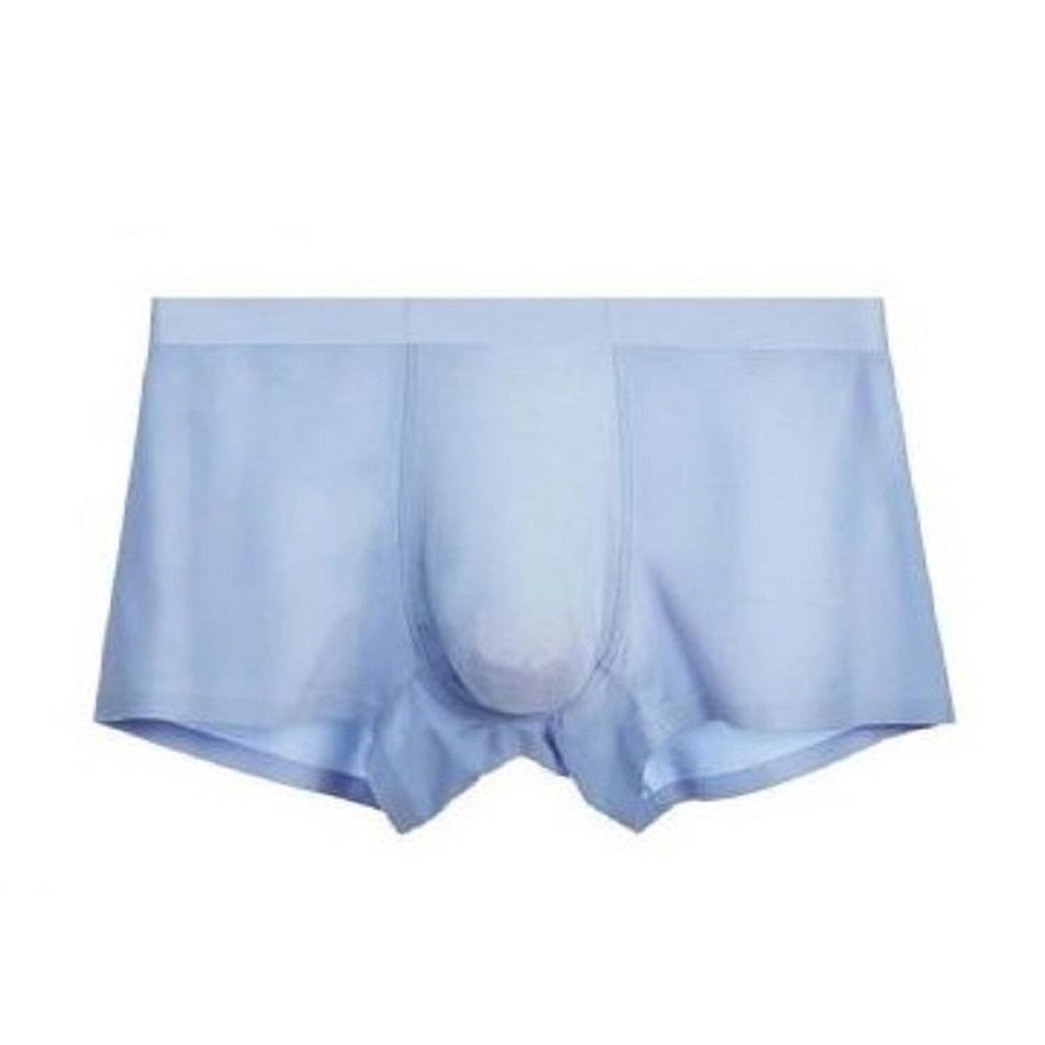 Boxer De Seda Sexy Trasnlucido Hombre Sin Costura 3piezas image number 0.0