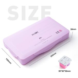 Himi Set Gouache 36 Colores Twin Cup 12g + 3 Pinceles Morado