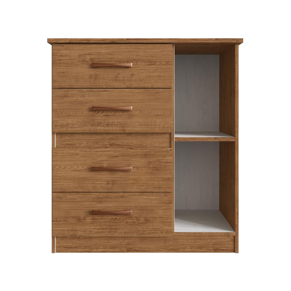 Cómoda Home Mobili Comoda 4 Cajones Caribe / 1 Puerta / 4 Cajones image number 1.0