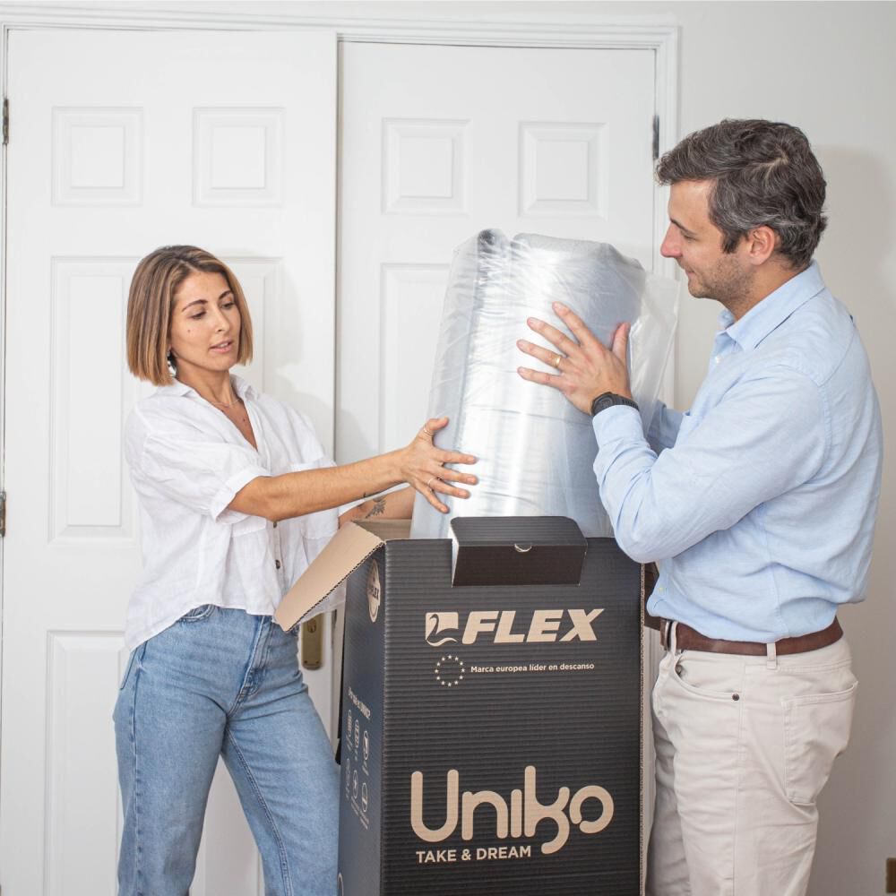 Cama Europea Flex Uniko / 2 Plazas / Base Dividida image number 4.0