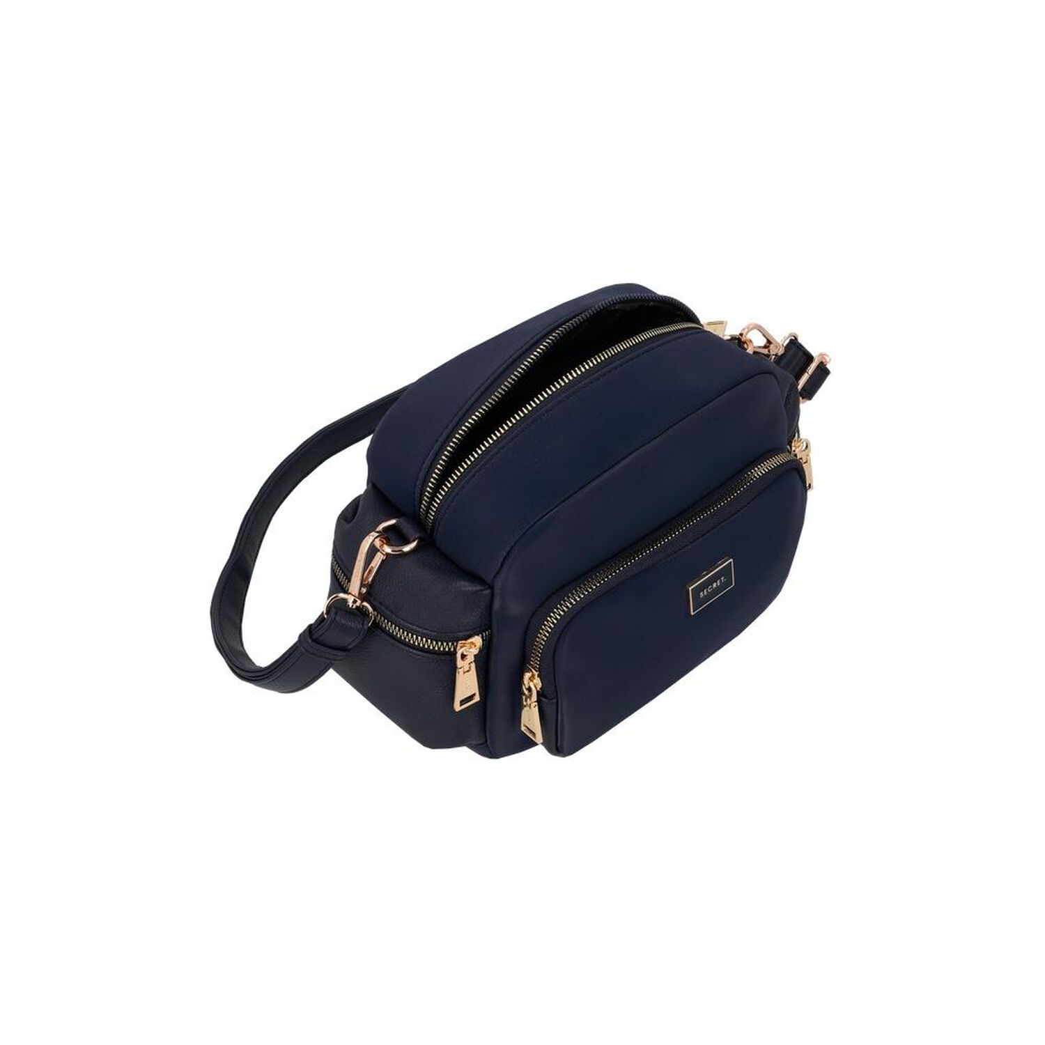 Bandolera Secret Trento St6 M Azul image number 3.0