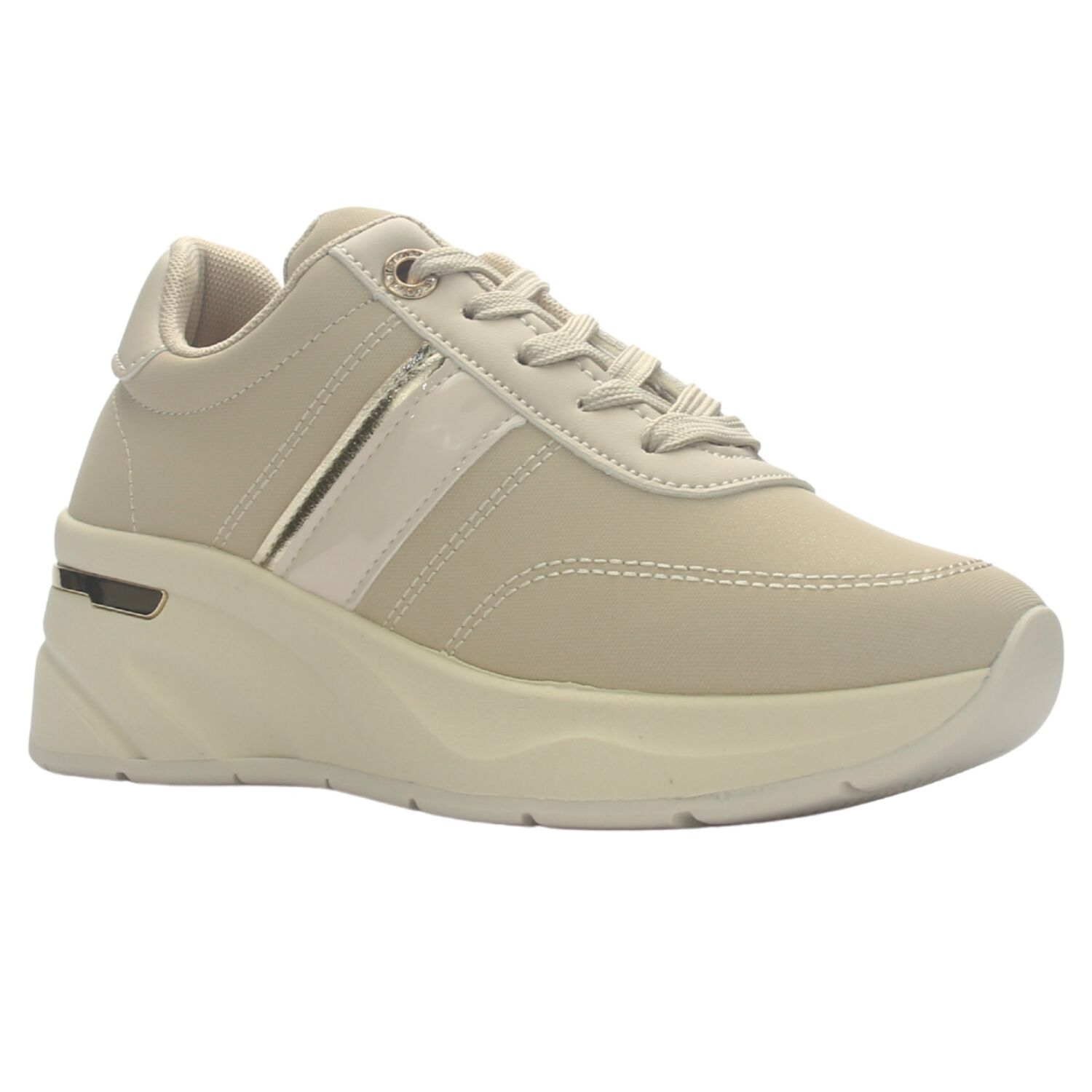 Zapatilla Mujer Chalada Juna-5 Beige Urbano image number 2.0