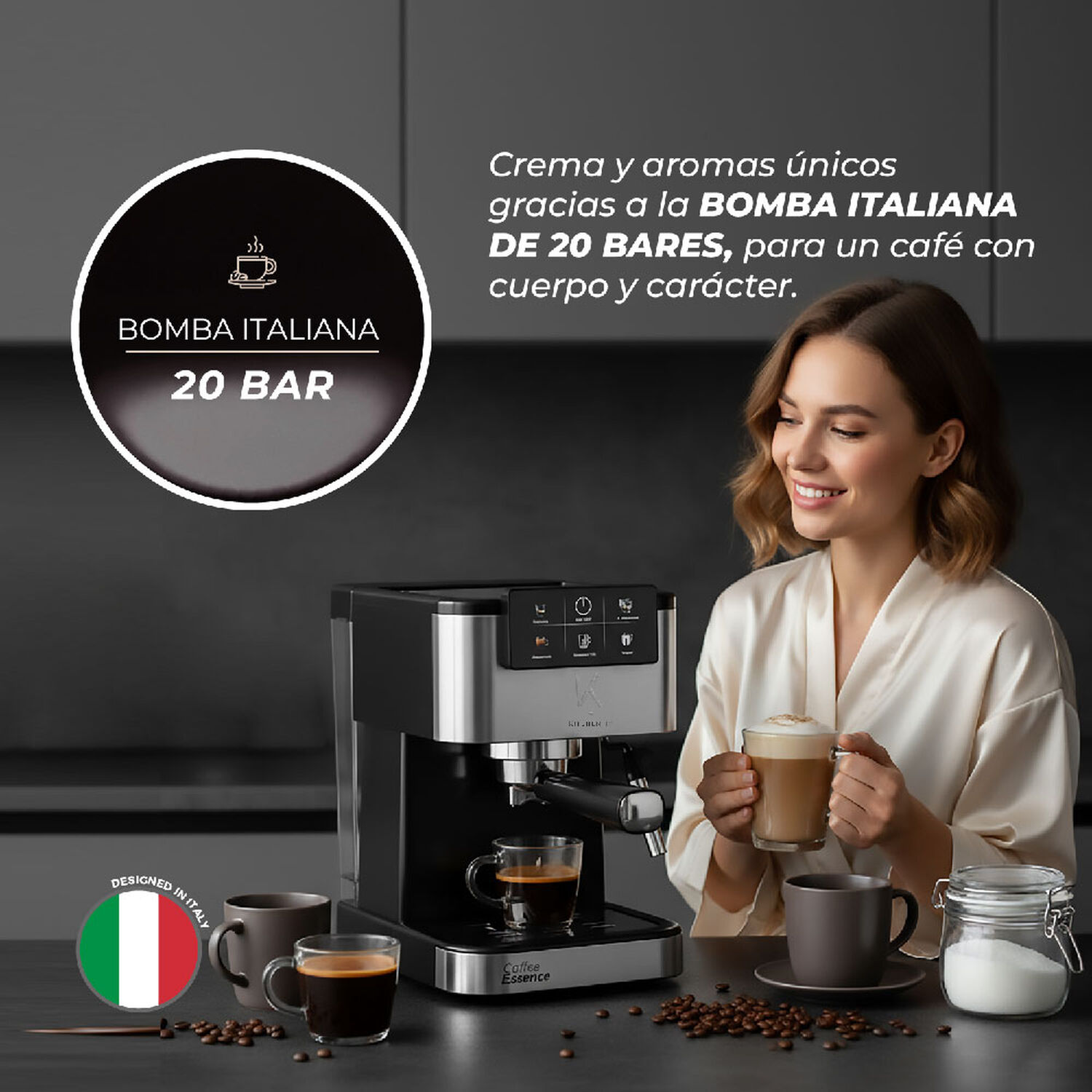 Cafetera Espresso Cool Shot 5 En 1 image number 3.0