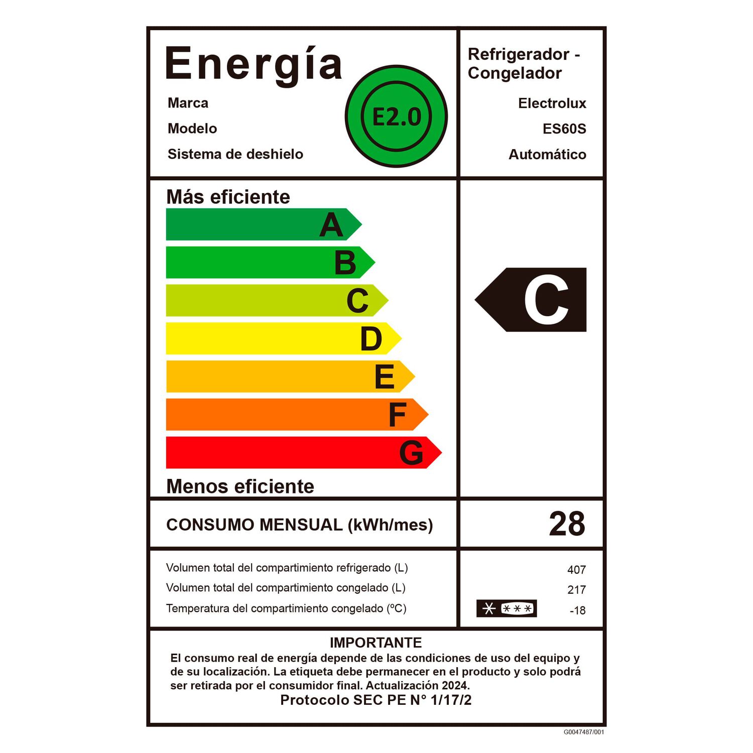 Refrigerador 624l No Frost Side By Side Inverter Es60s Inox image number 13.0