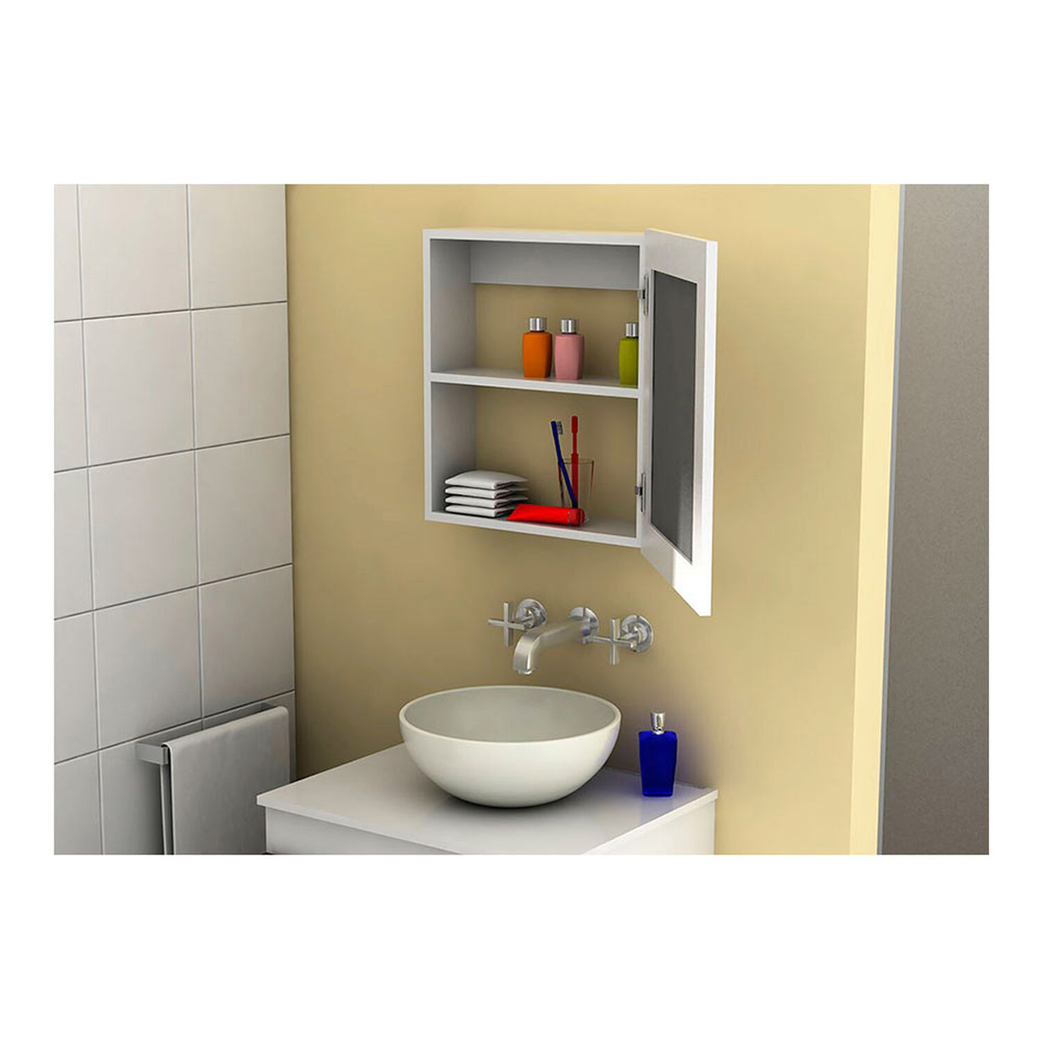 Combo Botiqu&iacute;n + Optimizador Lavamanos Y Ba&ntilde;o Tuhome image number 0.0