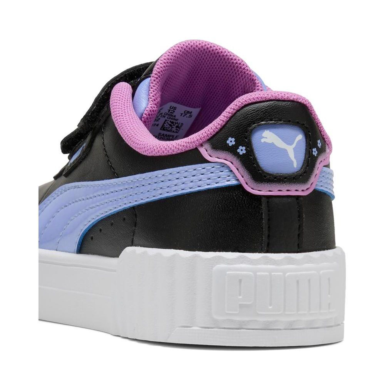 Zapatilla Urbana Unisex Puma Carina 3.0 Jelly Heaven V Ps Black-intense Lavender image number 3.0