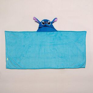 Manta Capucha 3d 70x150cm Stitch