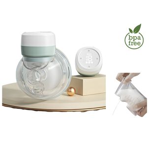 Extractor De Leche El&eacute;ctrico Manos Libre W103 Lubabycas