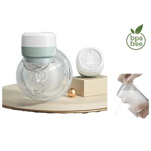 Extractor De Leche El&eacute;ctrico Manos Libre W103 Lubabycas