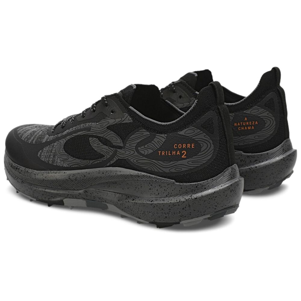 Zapatilla Trail Running Hombre Corre Trilha 2 Negro image number 3.0