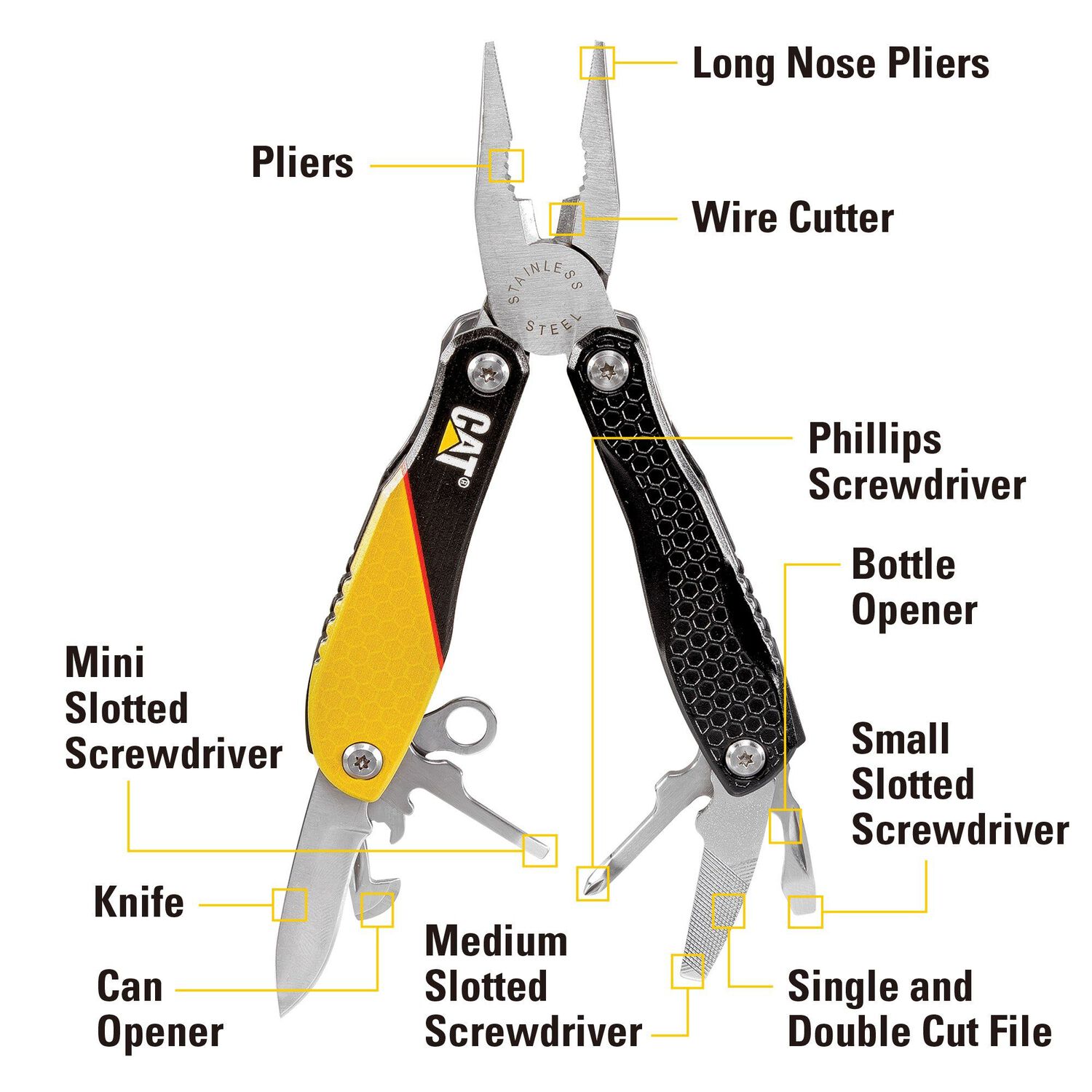 Multiherramienta Cat 12 En 1 980057 Multitools image number 2.0