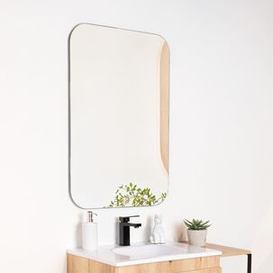 Espejo Rectangular 60x90x1,9 Cm Bordes Redondeados