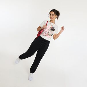 Polera Print Animales Manga Corta Cuello Redondo Mujer Freedom