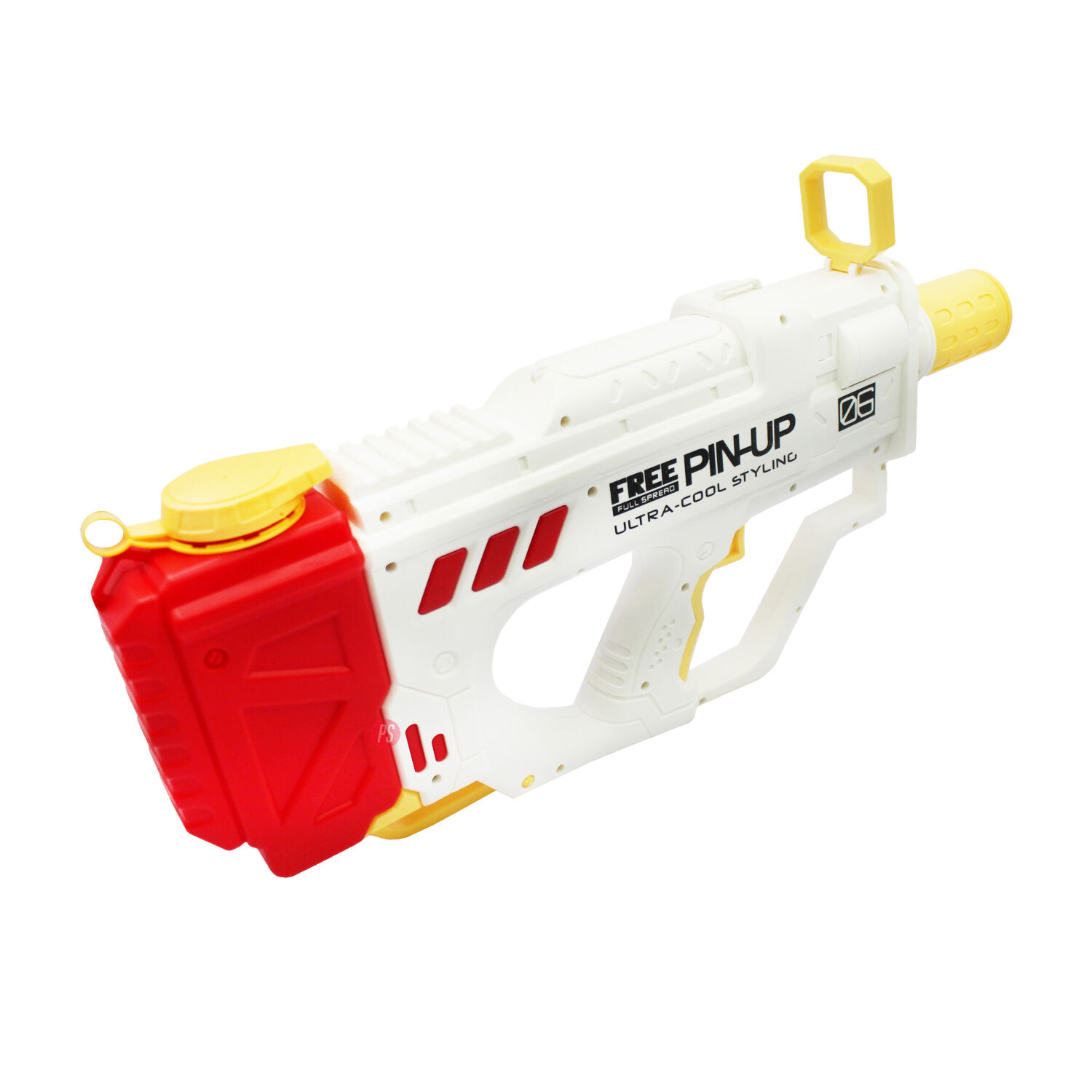 Pistola Tipo Uzi Lanza Agua Recargable - Ps image number 1.0
