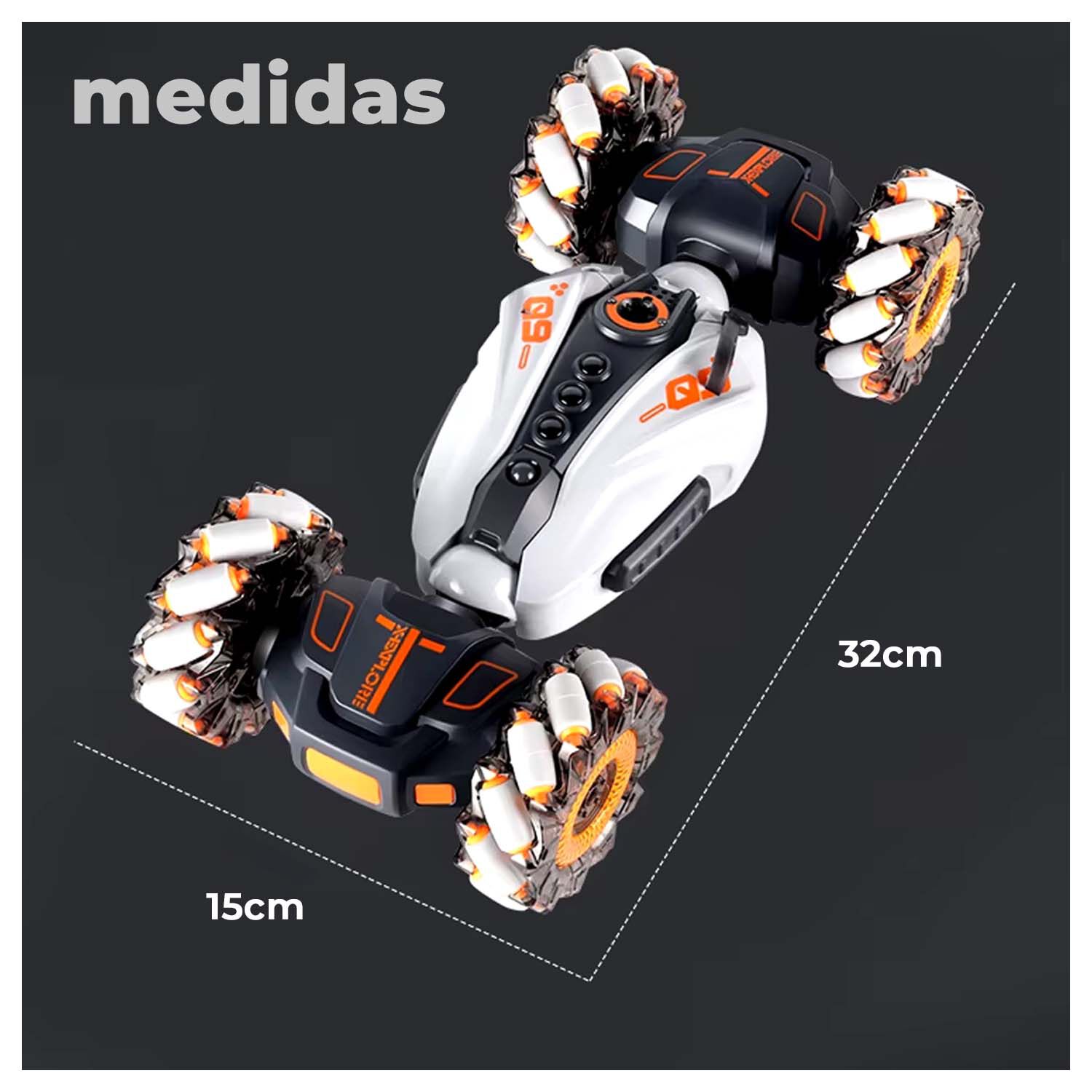 Auto Control Remoto, Gestos 4wd Y Giros 360 image number 5.0