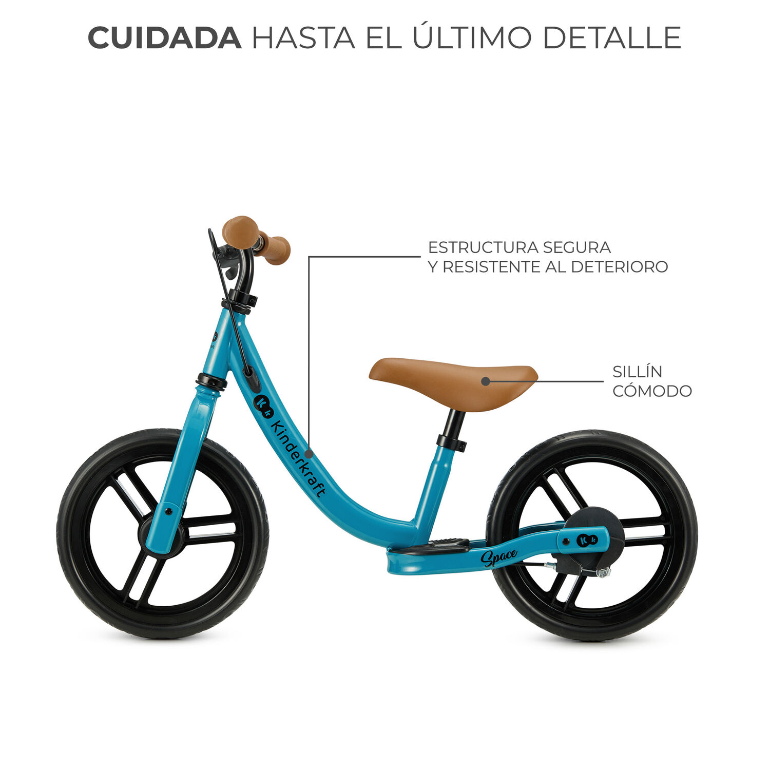 Bicicleta De Balance Space Deep Blue image number 2.0