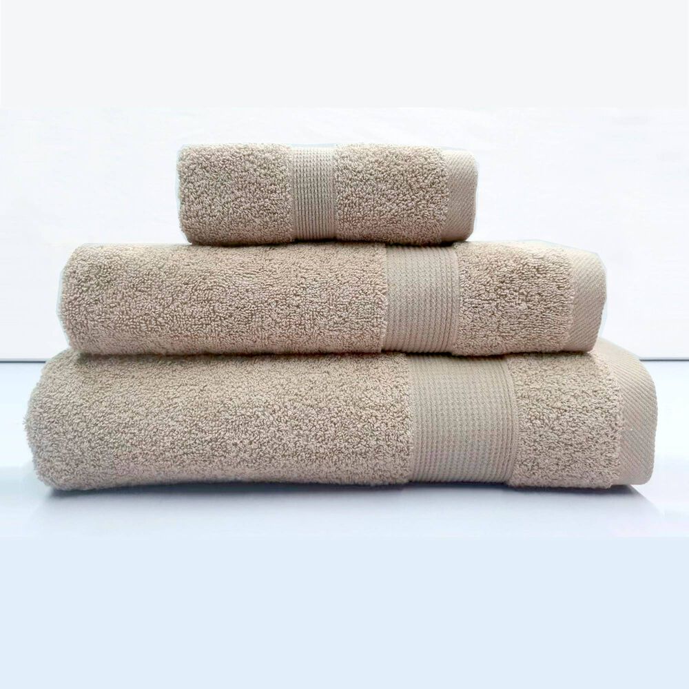 Juego Toalla Andes 3 Piezas Lisa Beige image number 0.0