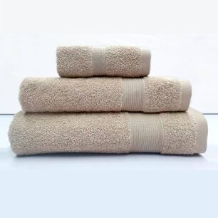 Juego Toalla Andes 3 Piezas Lisa Beige
