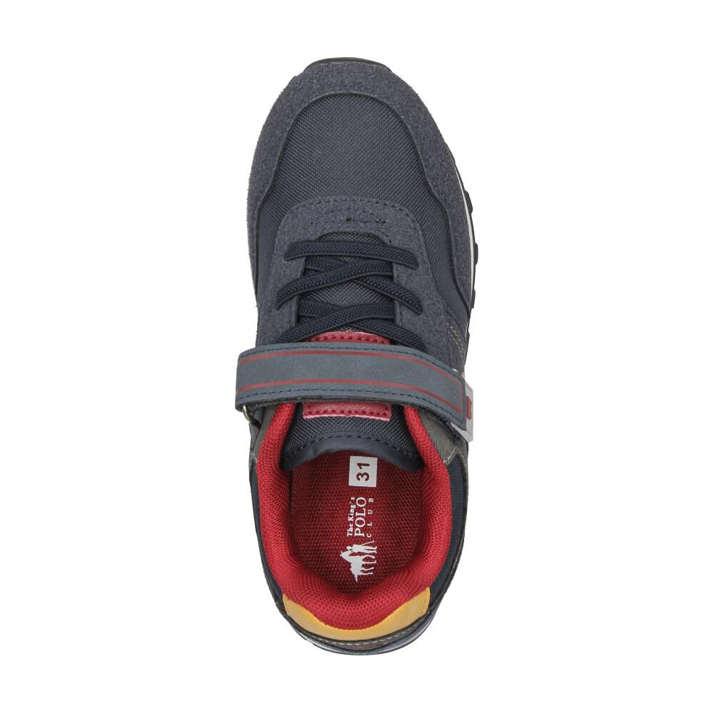 Zapatilla Infantil Niño The King's Polo Club Navy image number 4.0