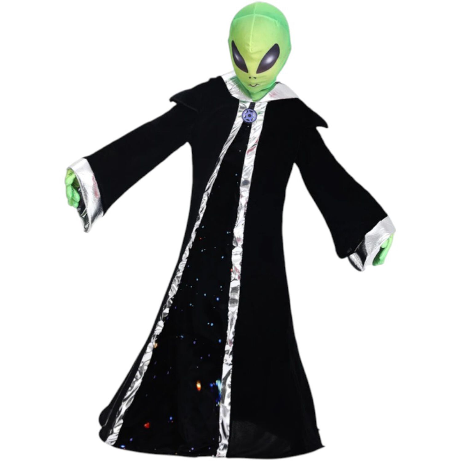 Disfraz De Extraterrestres Cosplay Stardy Verde Adulto image number 2.0